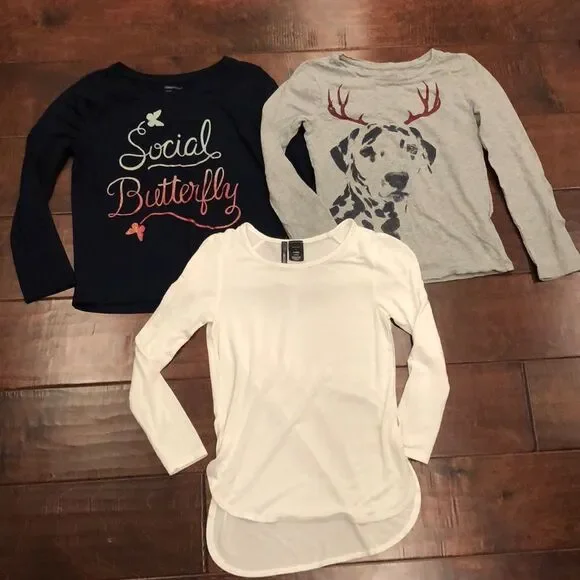 Bundle of long sleeve T-shirts - Picture 3 of 7